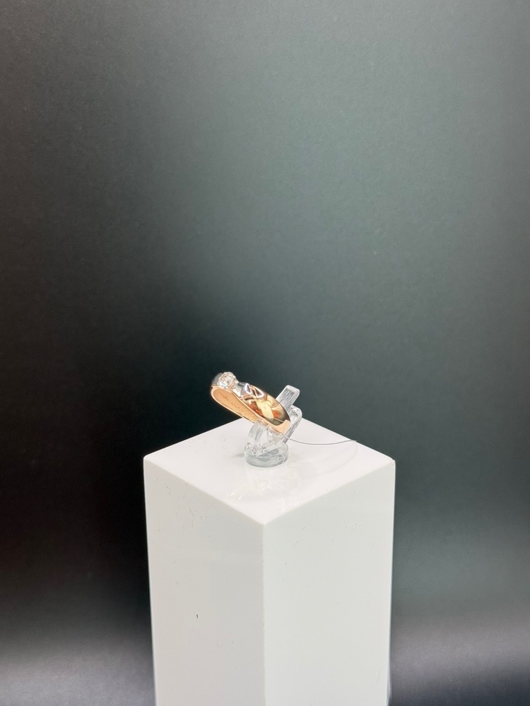 КОЛЬЦО С КАМНЕМ (Au 585)