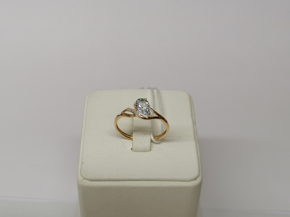 КОЛКМИ585 КОЛЬЦО С КАМНЯМИ (Au 585)