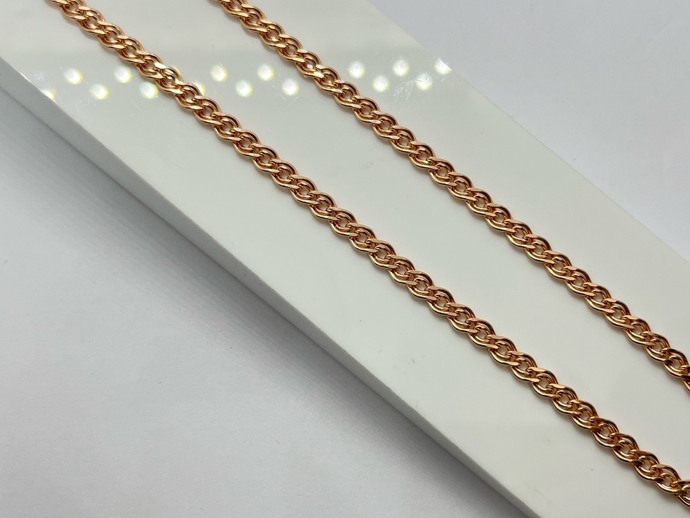 ЦЕПЬ ПУСТОТЕЛАЯ Нона (Au 585)