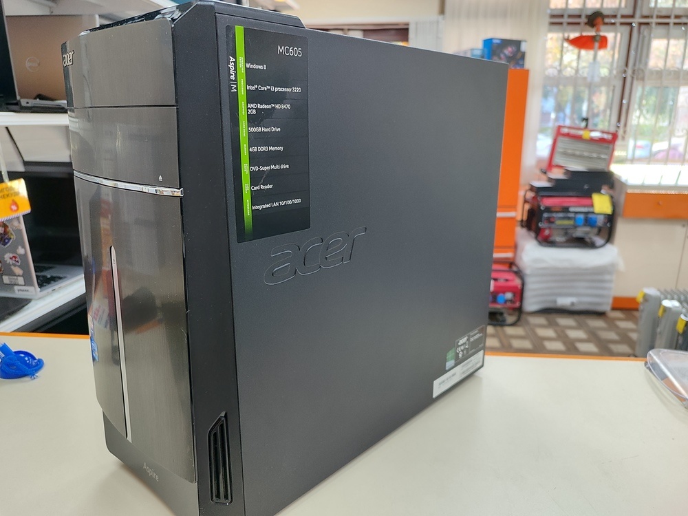 Системный блок Acer Acer; Core i3-3220, AMD Graphics, 4 Гб, 256 Гб, 500 Гб