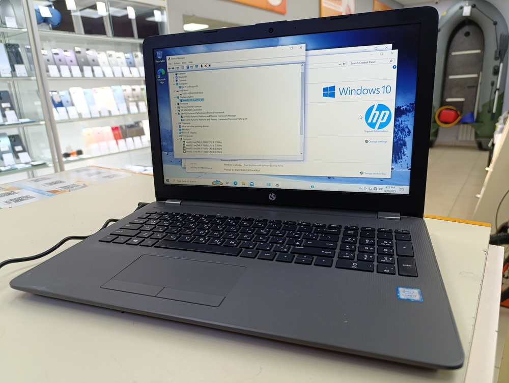 Ноутбук HP; Core i7-7500U, Intel HD Graphics 620, 8 Гб, Нет, 1 Tb