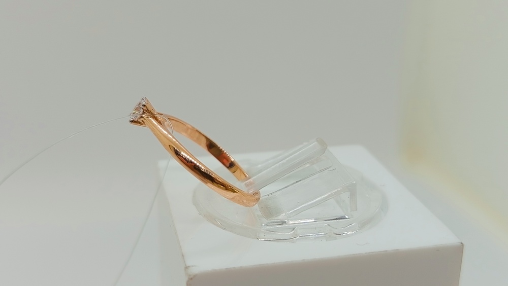 КОЛЬЦО С КАМНЕМ (Au 585)