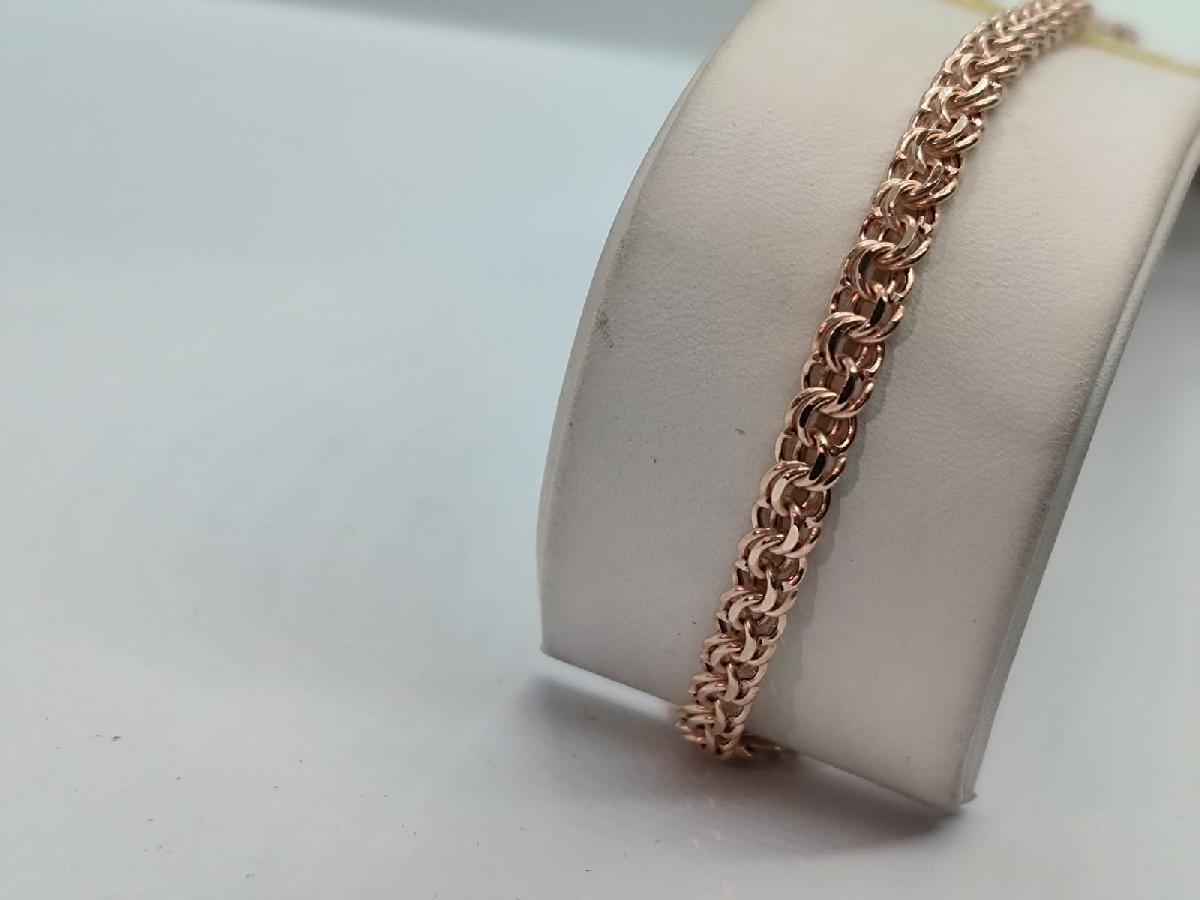 НБ 12-316ПГ БРАСЛЕТ ПУСТОТЕЛЫЙ (Au 585)