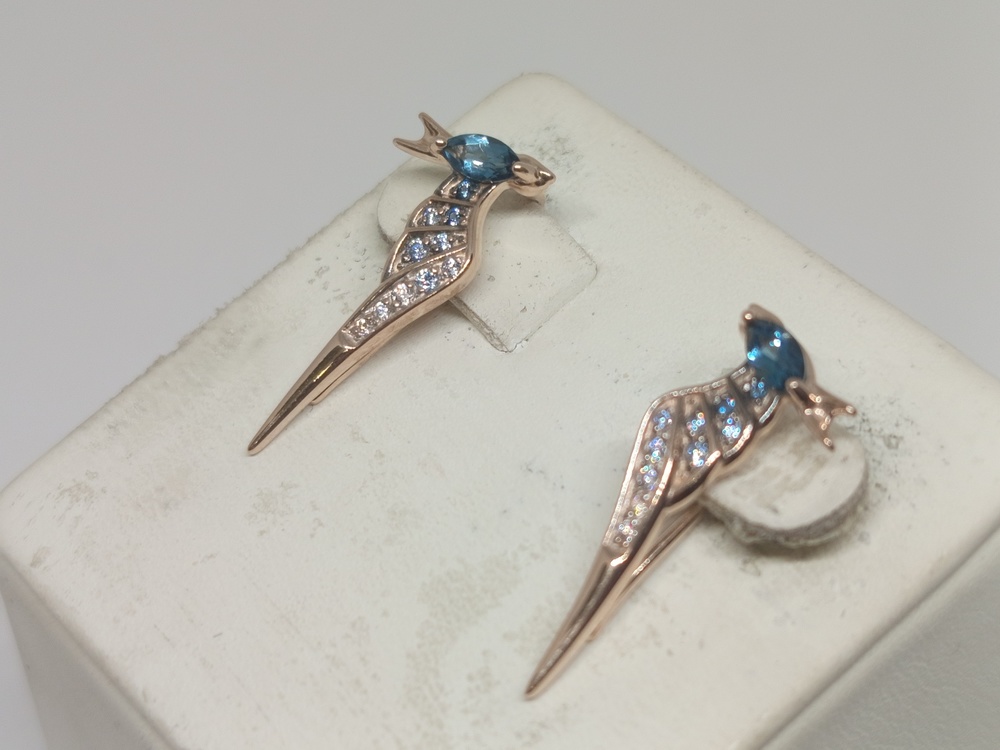 С СЕРЬГИ КАФФЫ (Au 585)