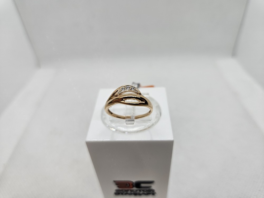 КОЛКМИ585 КОЛЬЦО С КАМНЯМИ (Au 585)