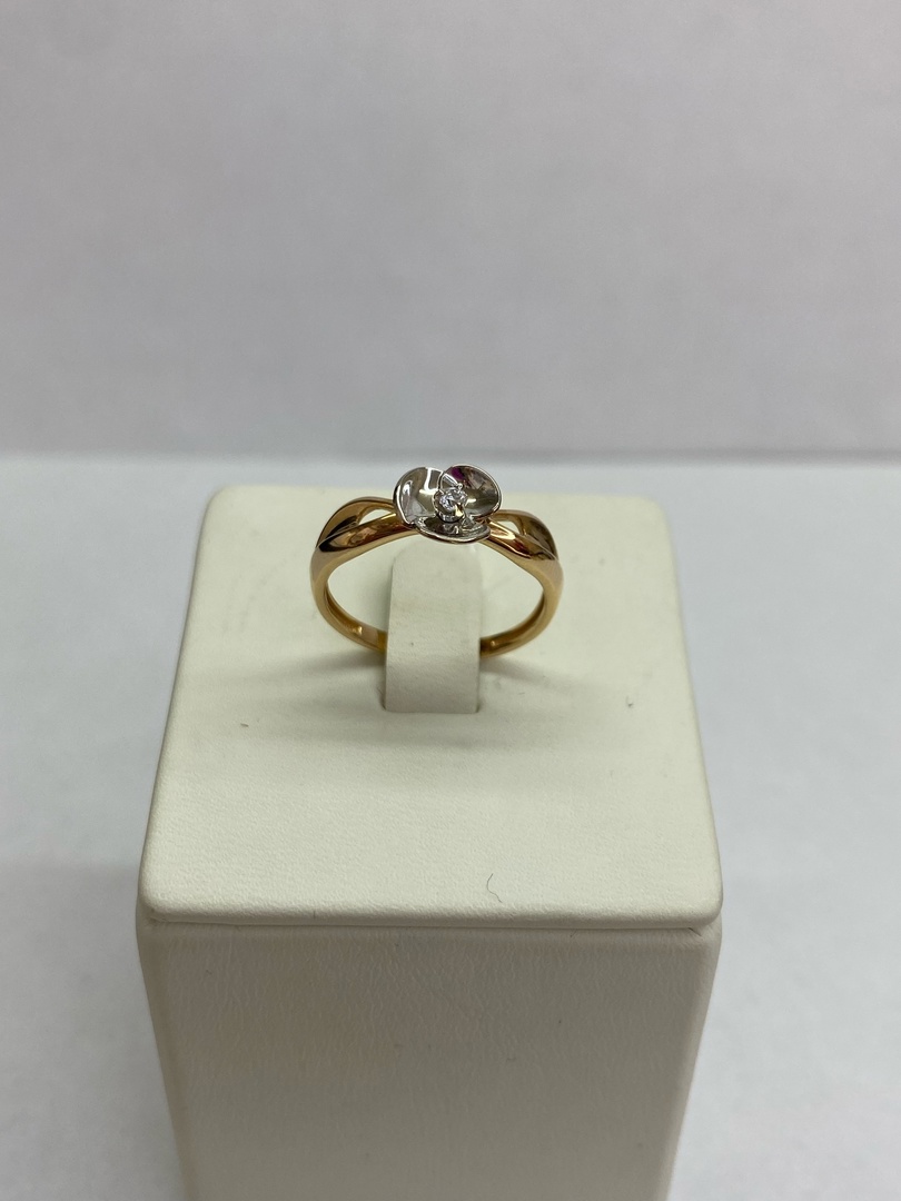 КОЛЬЦО С КАМНЕМ (Au 585)