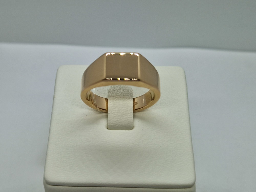 01-0061 КОЛЬЦО ПЕЧАТКА без камня (Au 585)