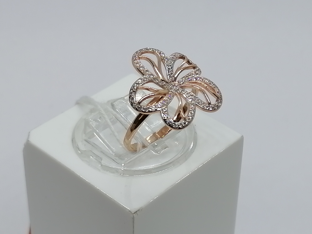 КОЛКМИ585 КОЛЬЦО С КАМНЯМИ (Au 585)