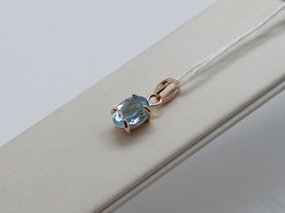 ПОДКМ585 ПОДВЕСКА С КАМНЕМ (Au 585)