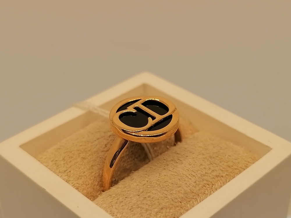 КОЛЬЦО АГАТ (Au 585)