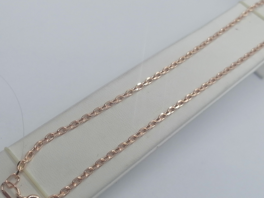 8080208П-45 ЦЕПЬ ПУСТОТЕЛАЯ Якорное (Au 585)