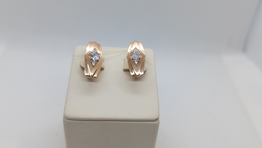 СЕРЬГИ С КАМНЯМИ (Au 585) СЕРЬГИ С КАМНЯМИ (Au 585)