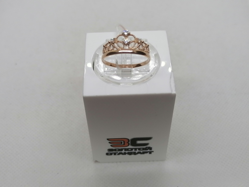 КОЛКМИ585 КОЛЬЦО С КАМНЯМИ (Au 585)