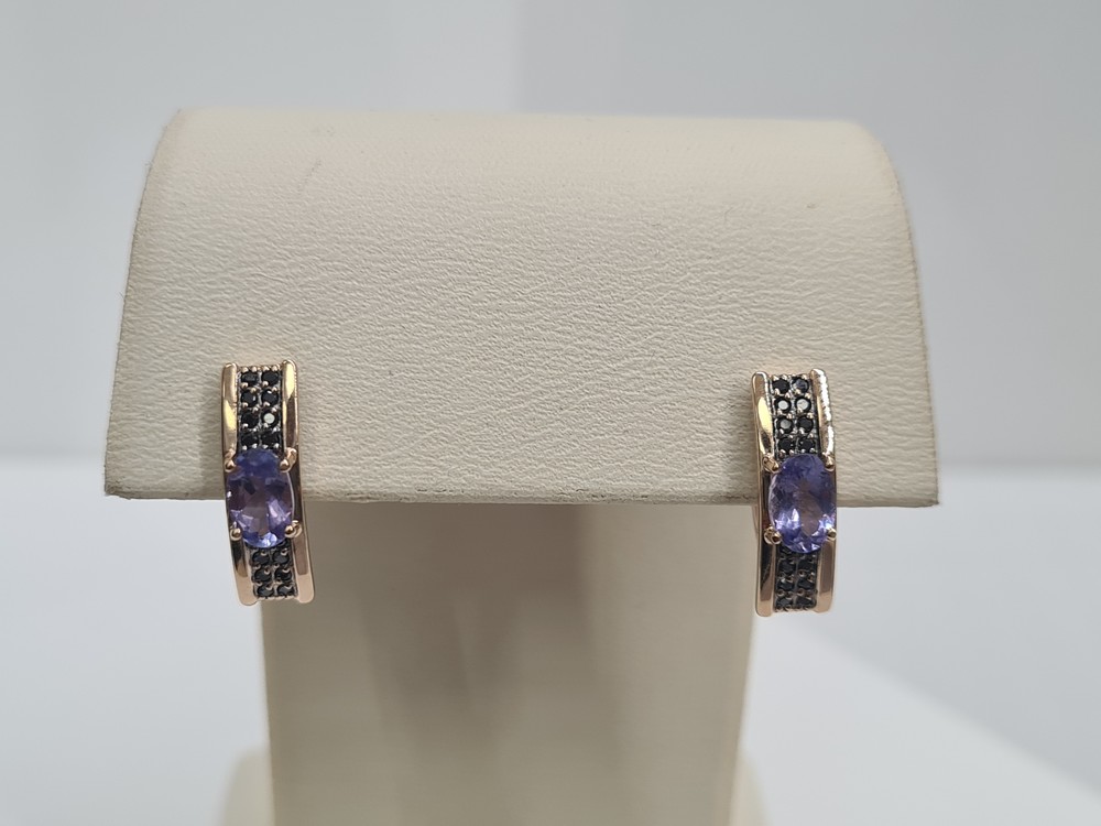 СЕРЬГИ С КАМНЯМИ (Au 585)