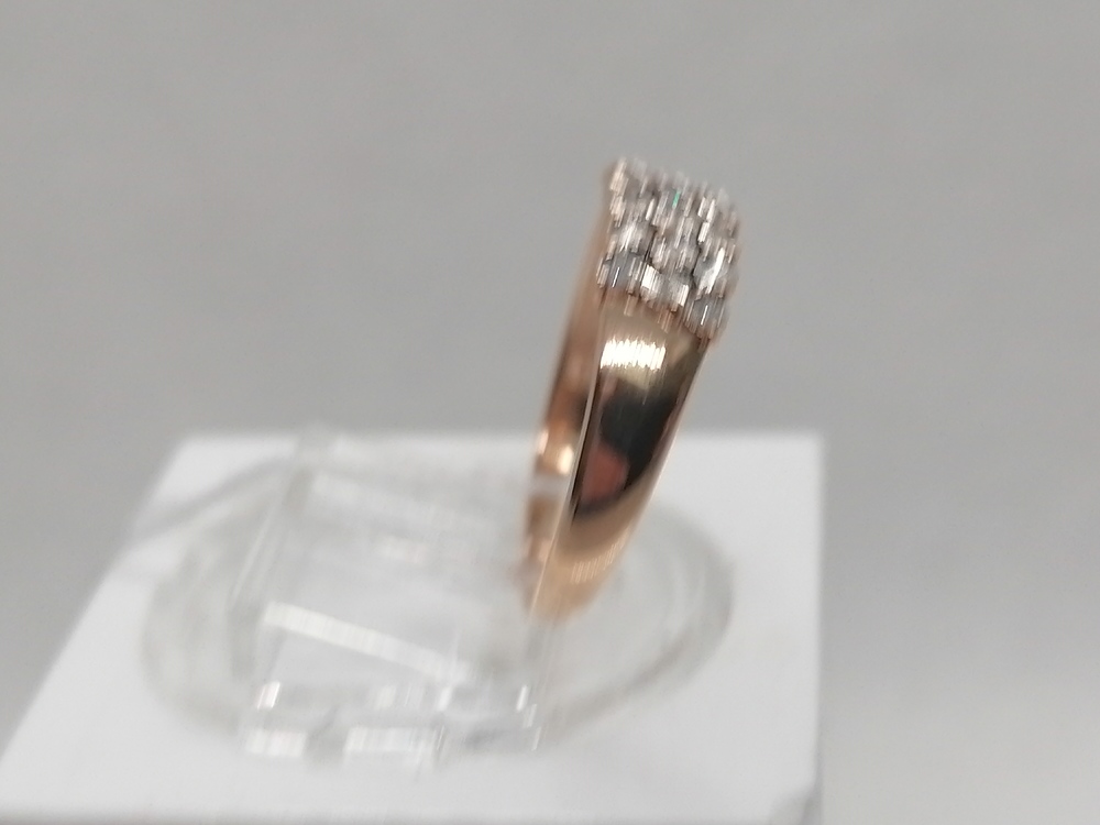 КОЛКМИ585 КОЛЬЦО С КАМНЯМИ (Au 585)