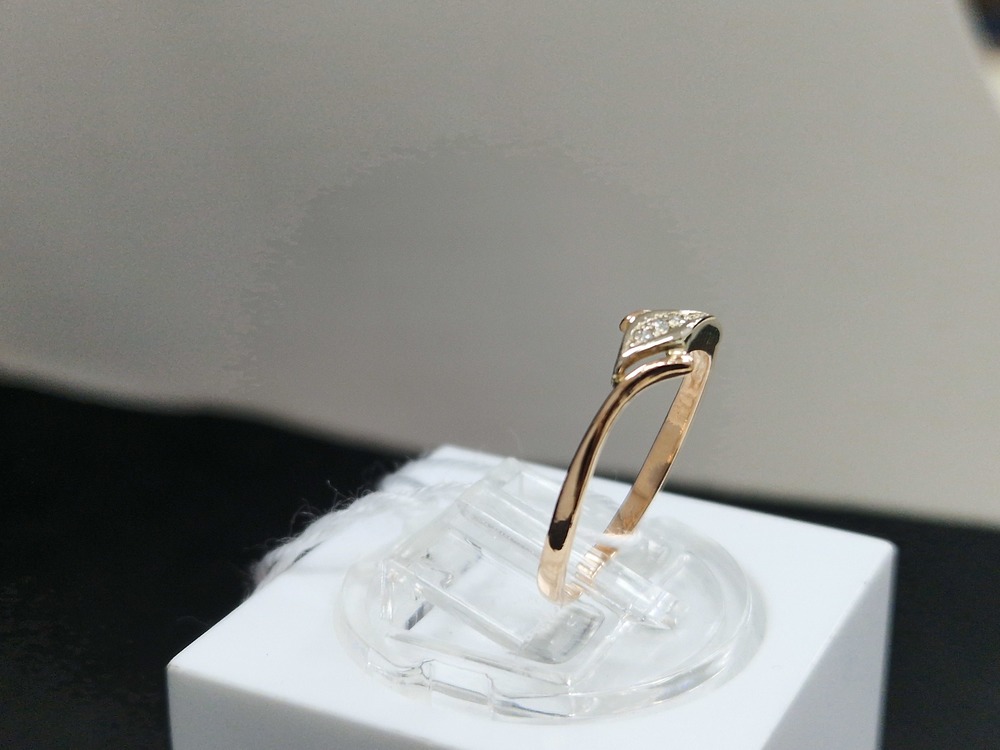 КОЛЬЦО БРИЛЛИАНТ Au 585