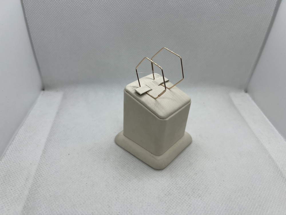 СЕРЬГИ КОНГО без камня (Au 585)