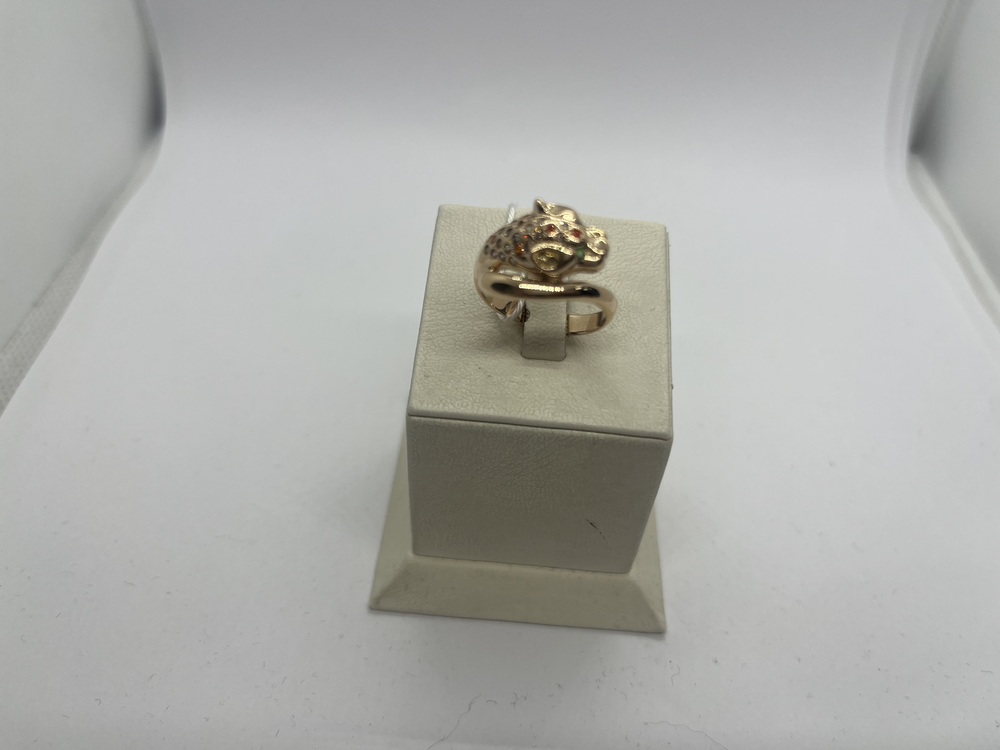 КОЛКМИ585 КОЛЬЦО С КАМНЯМИ (Au 585)
