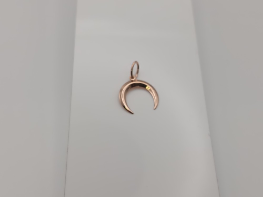 ПОДВЕСКА ПОЛУМЕСЯЦ БЕЗ КАМНЯ (Au 585)