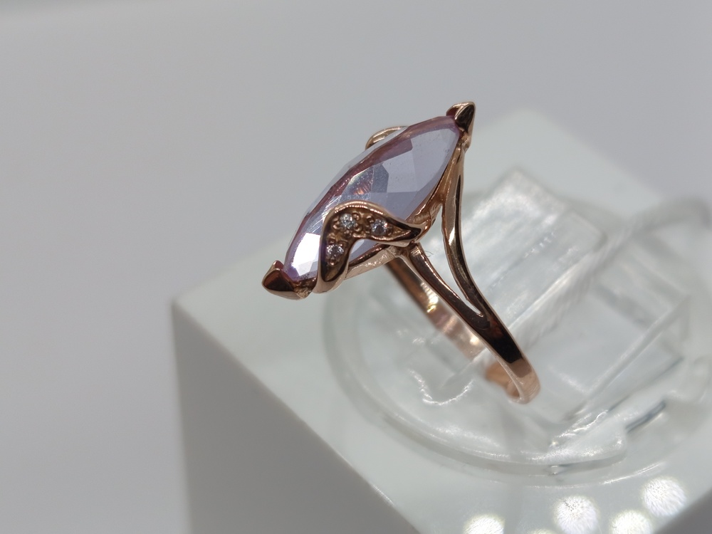 КОЛКМИ585 КОЛЬЦО С КАМНЯМИ (Au 585)