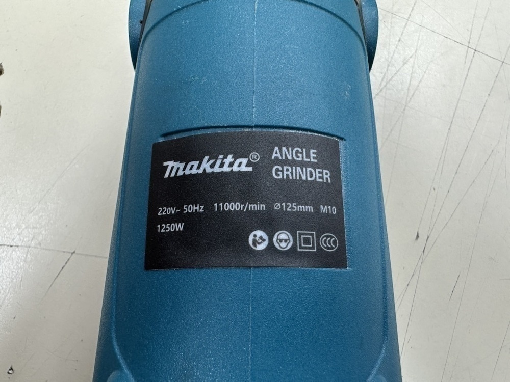 Угловая шлифмашина Makita brushless angle grinder