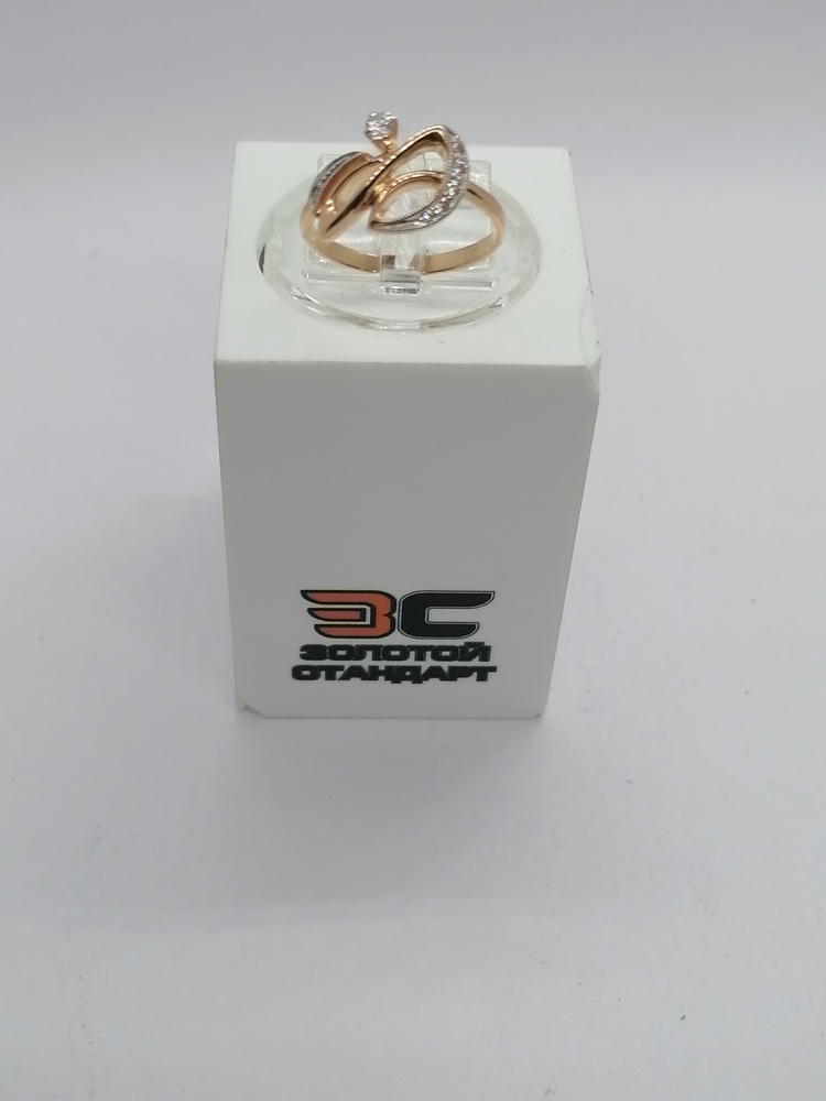 КОЛКМИ585 КОЛЬЦО С КАМНЯМИ (Au 585)