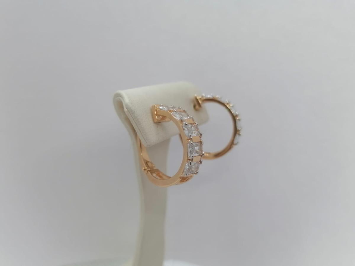 СЕРЬГИ С КАМНЯМИ (Au 585)