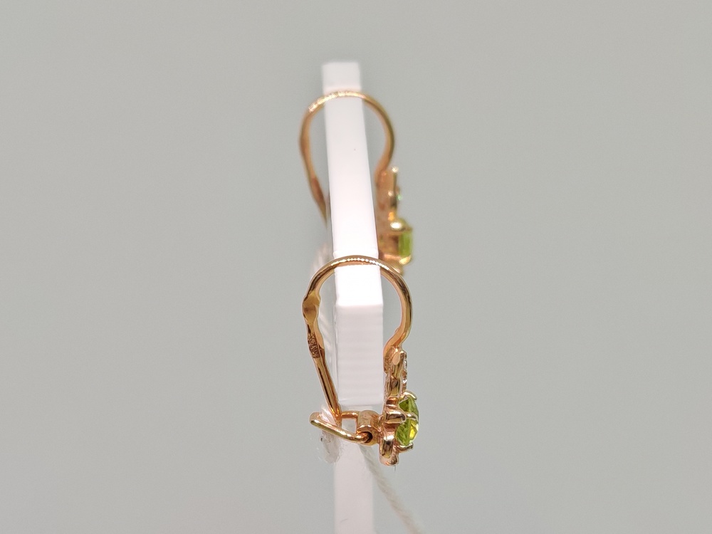 СЕРЬГИ С КАМНЯМИ (Au 585)