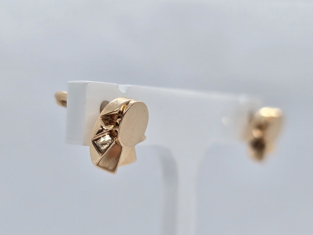 СЕРЬГИ ПУСЕТЫ без камня (Au 585)