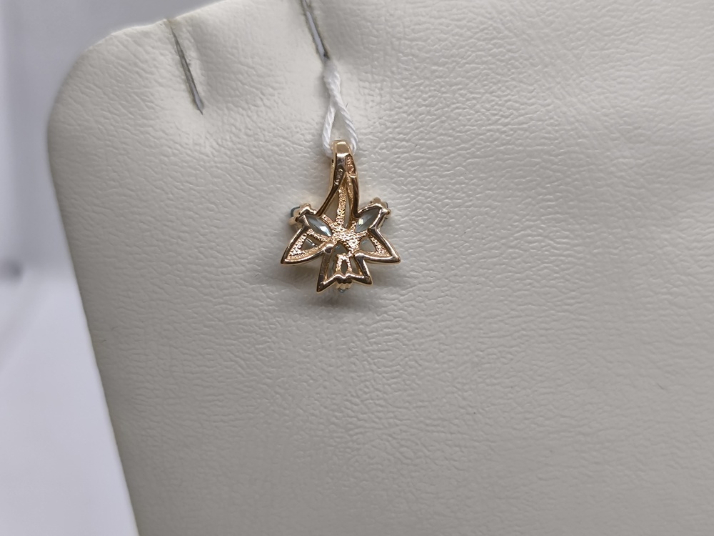 ПОДКМИ585 ПОДВЕСКА С КАМНЯМИ (Au 585)