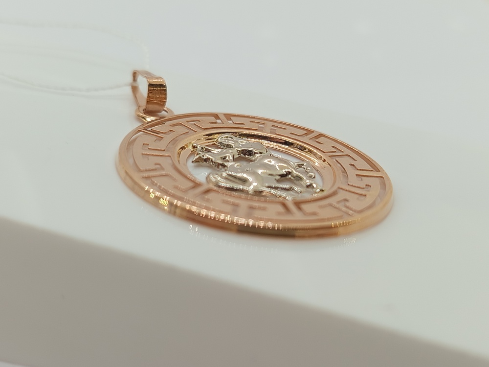 ПОДВЕСКА ЗНАК ЗОДИАКА СТРЕЛЕЦ (Au 585)