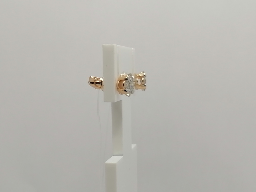 СЕРЬГИ ПУСЕТЫ Бриллиант (Au 585)