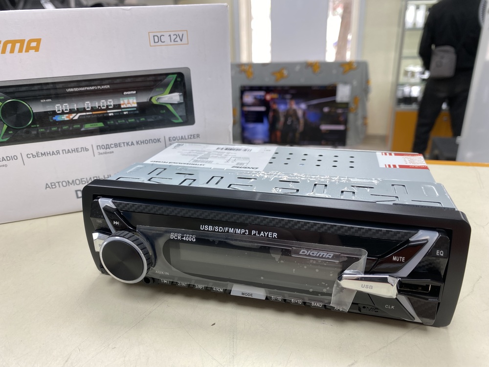 Автомагнитола Digma DC-12V
