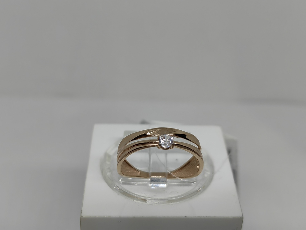 КОЛЬЦО С КАМНЕМ (Au 585)