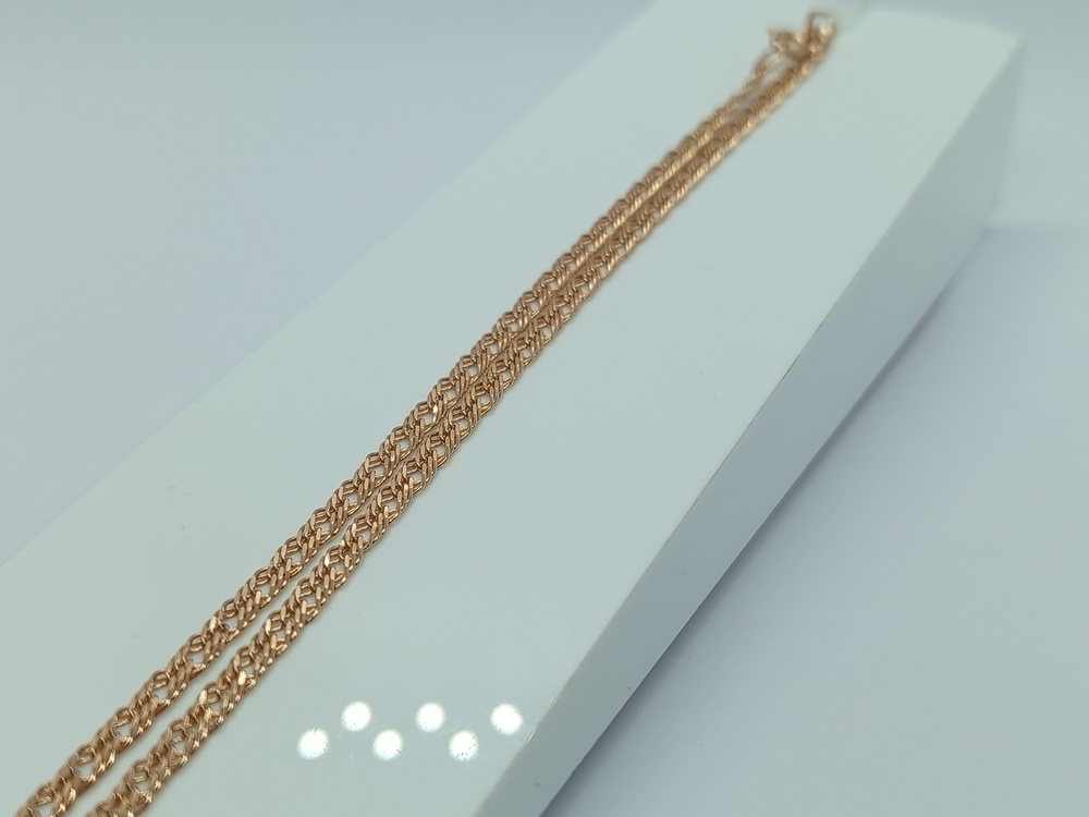 ЦЕПЬ ПОЛНОВЕСНАЯ Ромб тройной (Au 585)