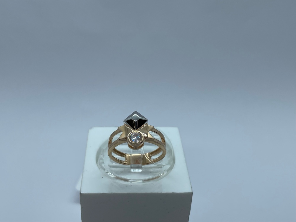 КОЛЬЦО С КАМНЕМ (Au 585)