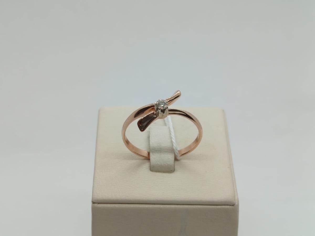 КОЛЬЦО БРИЛЛИАНТ Au 585