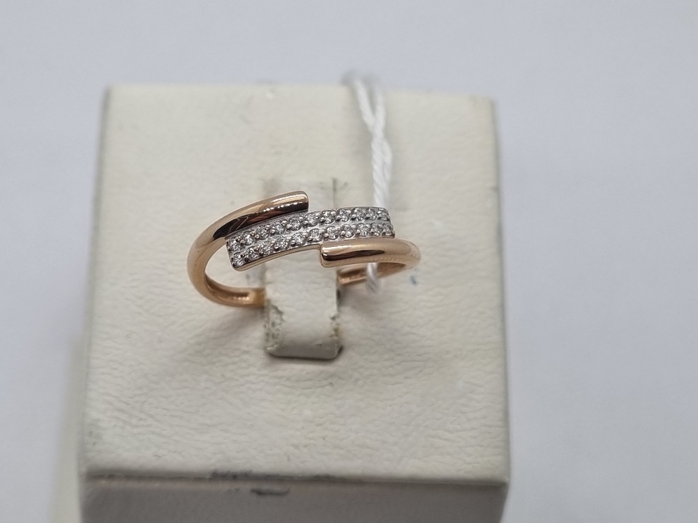 КОЛКМИ585 КОЛЬЦО С КАМНЯМИ (Au 585)