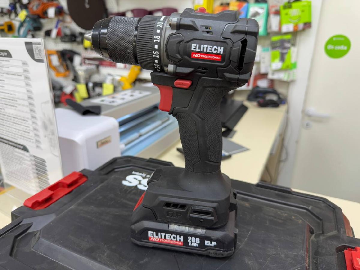 Шуруповерт Elitech CD 20 SL2
