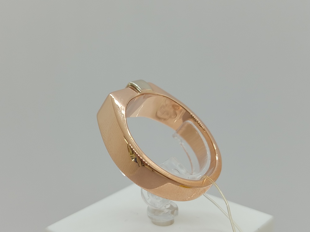 31-0313-О КОЛЬЦО ПЕЧАТКА с камнем (Au 585)