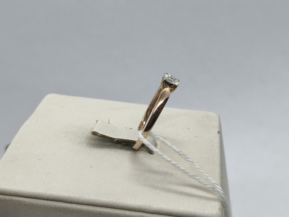 КОЛЬЦО БРИЛЛИАНТ Au 585