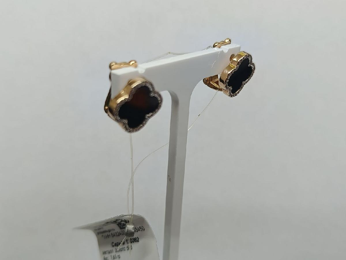 СЕРЬГИ С КАМНЯМИ (Au 585)