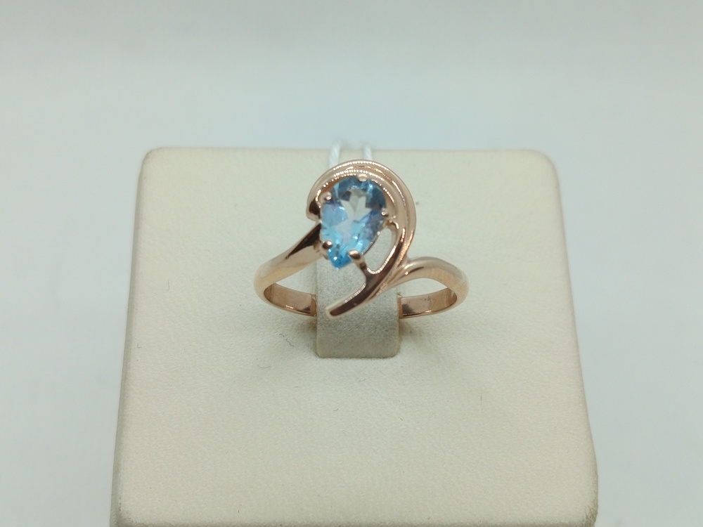 КОЛЬЦО С КАМНЕМ (Au 585)