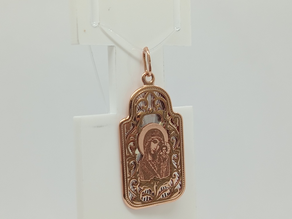 ПОДВЕСКА ИКОНА без камня (Au 585)