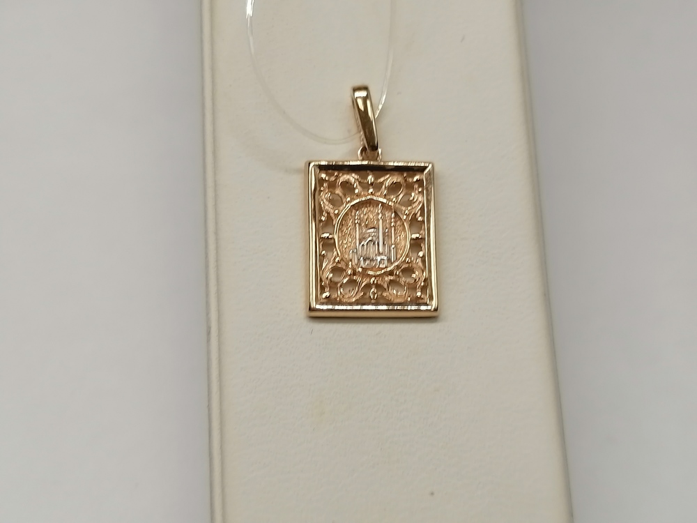 ПОДВЕСКА МЕЧЕТЬ без камня (Au 585)