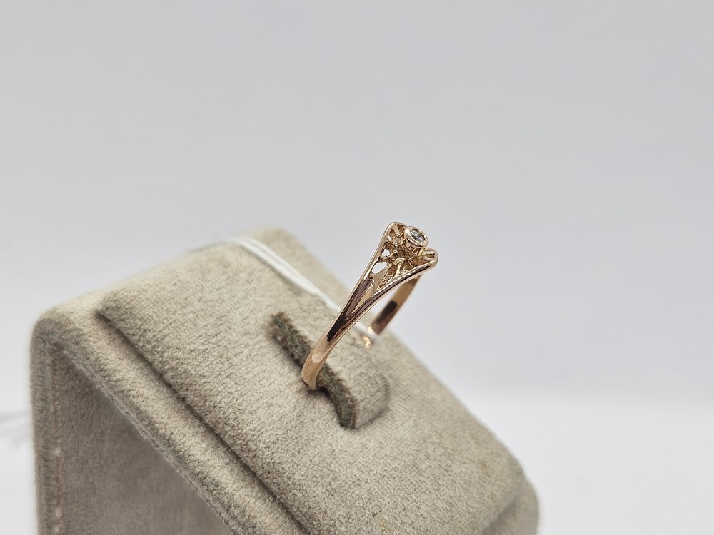 КОЛЬЦО С КАМНЕМ (Au 585)