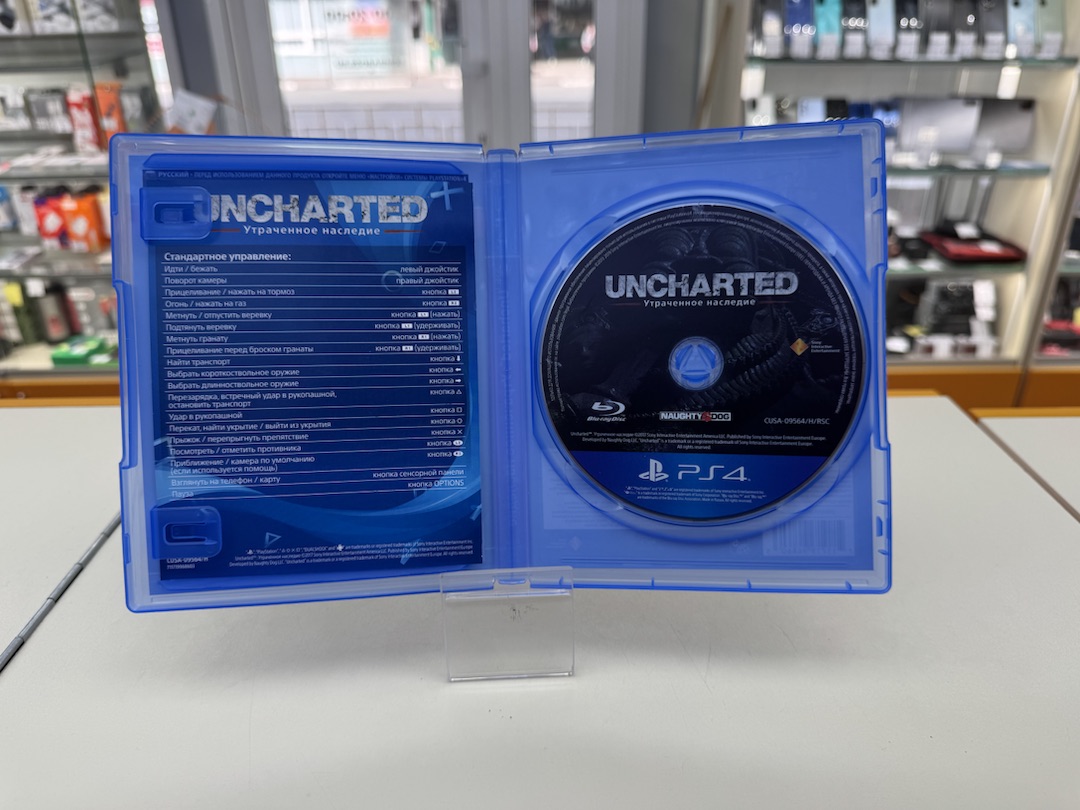 Игра Playstation 4 Uncharted: Утраченное наследие