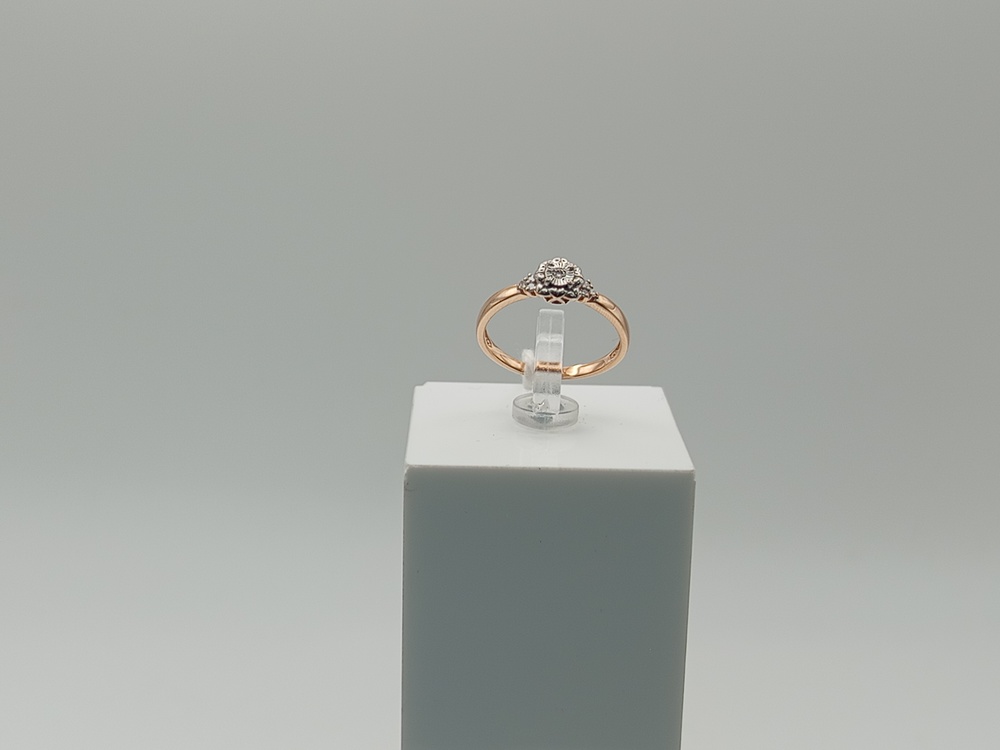 КОЛЬЦО БРИЛЛИАНТ Au 585
