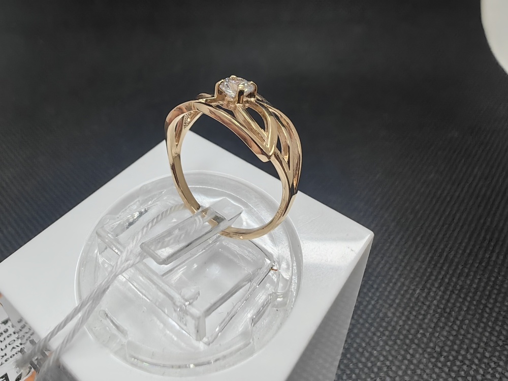 КОЛЬЦО С КАМНЕМ (Au 585)