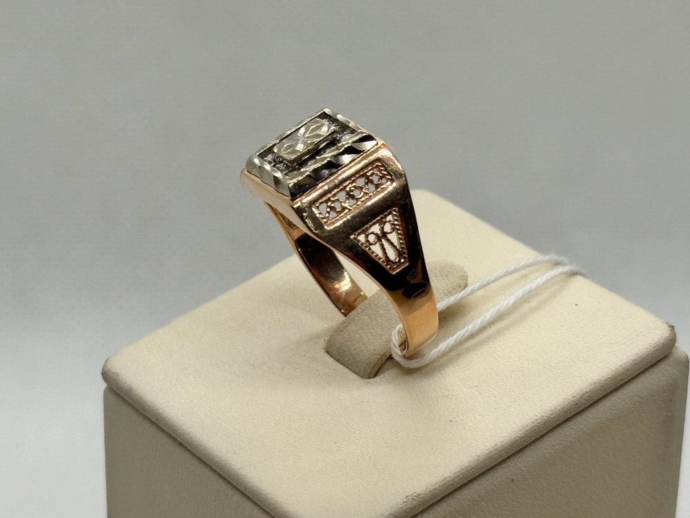 ПЕЧКМИ585 ПЕЧАТКА С КАМНЯМИ (Au 585)